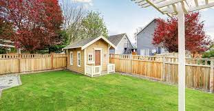 How To Get Shed In Backyard With Fence