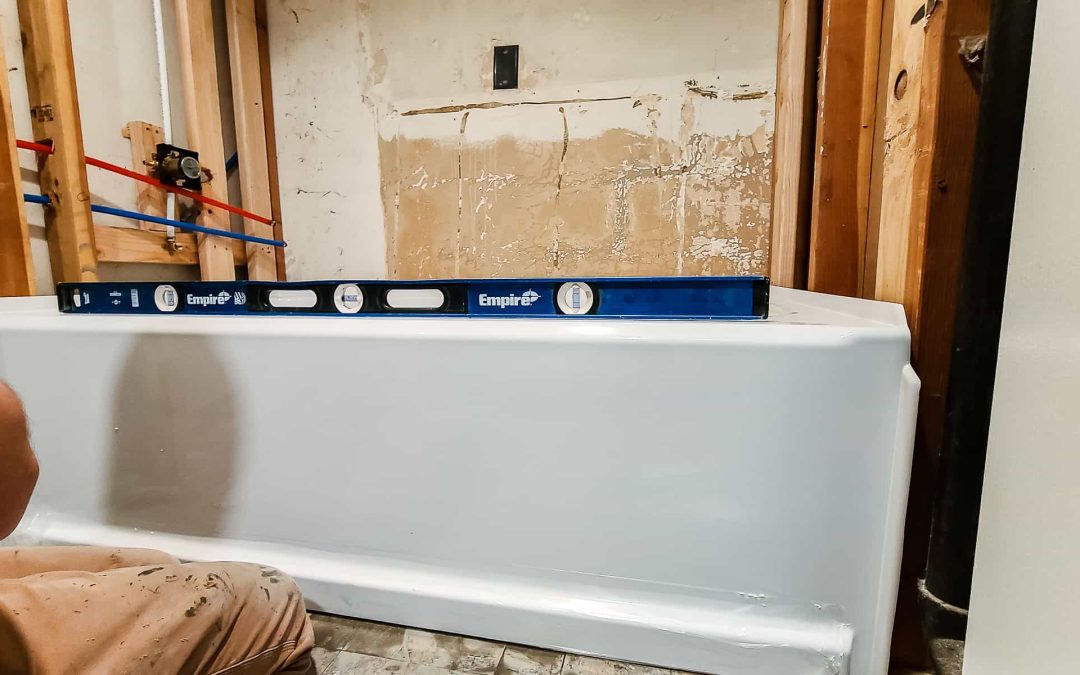 Replacing Bathtub on Concrete Slab