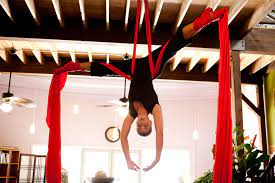 how to hang aerial silks from ceiling