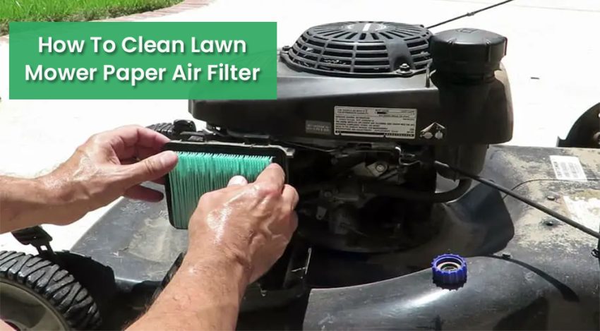 Cleaning Air Filter on Lawn Mower