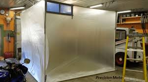 How to build paint booth