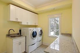 A laundry sink is a great addition to any home's laundry room. It provides a convenient place to wash and soak clothes, rinse out muddy shoes, and wash pet bowls.