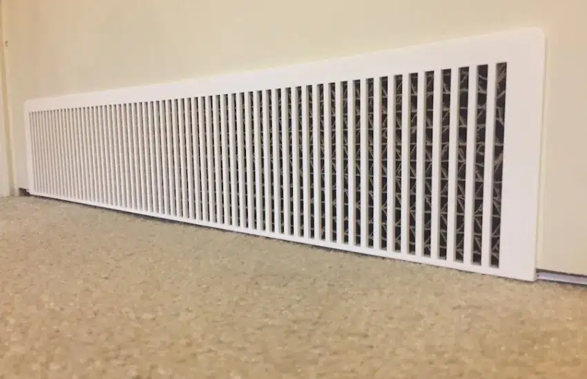 Bed over vent