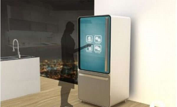 10-unique refrigerator concepts futuristic homes