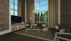 How to Decorate a Small Living Room in Bloxburg