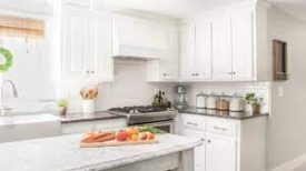 How to Install White Arched Kitchen Cabinets