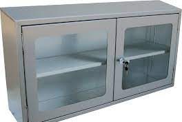 How to Install a Stainless Steel Wall Cabinet with Glass Door