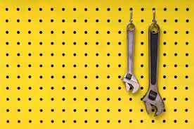 How to Mount PegBoard without Drilling