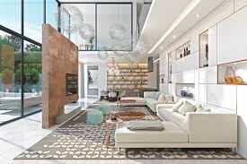 Luxury Double Height Living Room