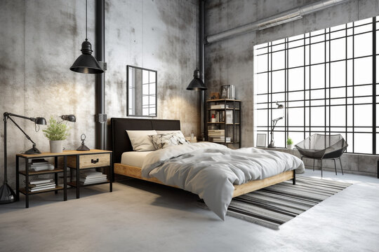 industrial bedrooms