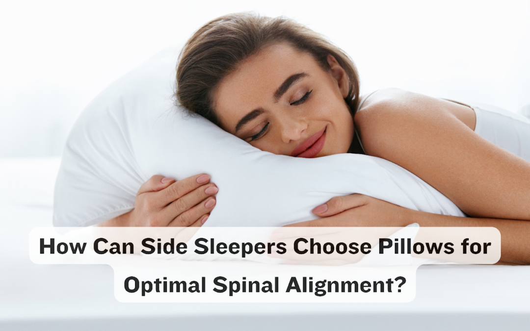 How Can Side Sleepers Choose Pillows for Optimal Spinal Alignment?