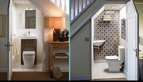 Bathroom Under the Stairs
