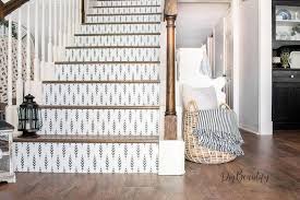 Wallpapering stairs