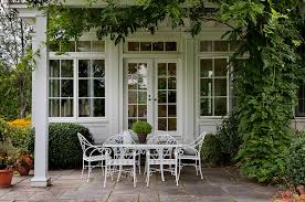 French doors with transoms