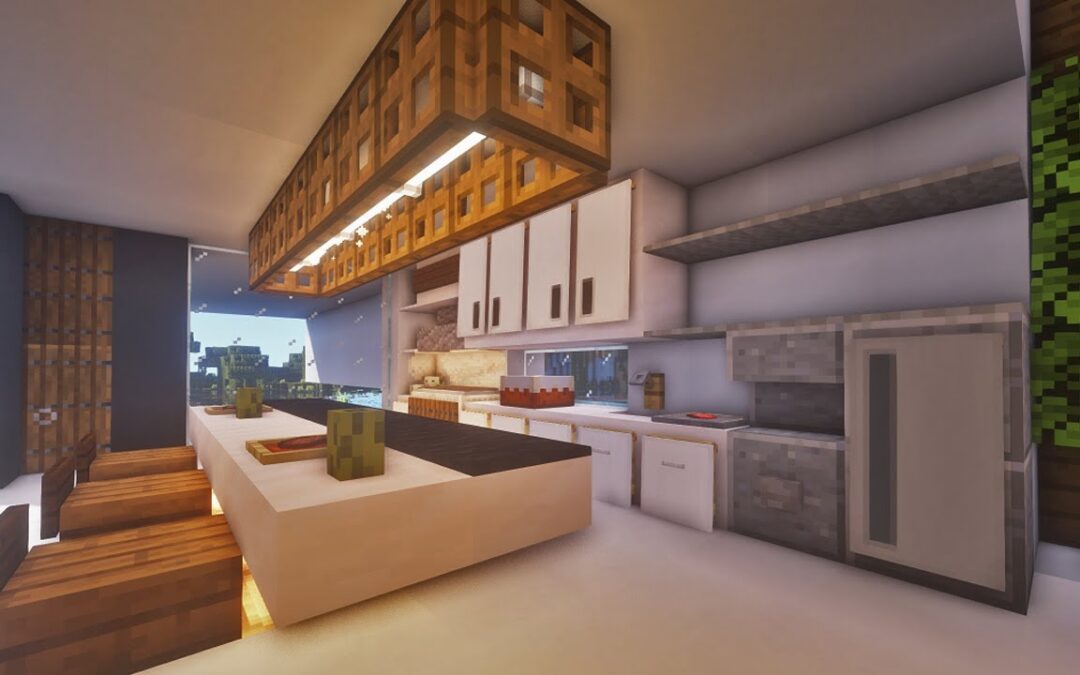 Minecraft kitchen designs