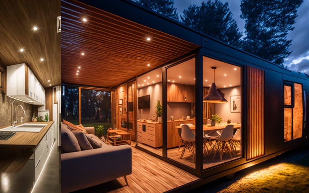 Modern mobile home exteriors