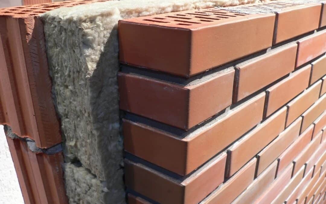 insulating brick walls