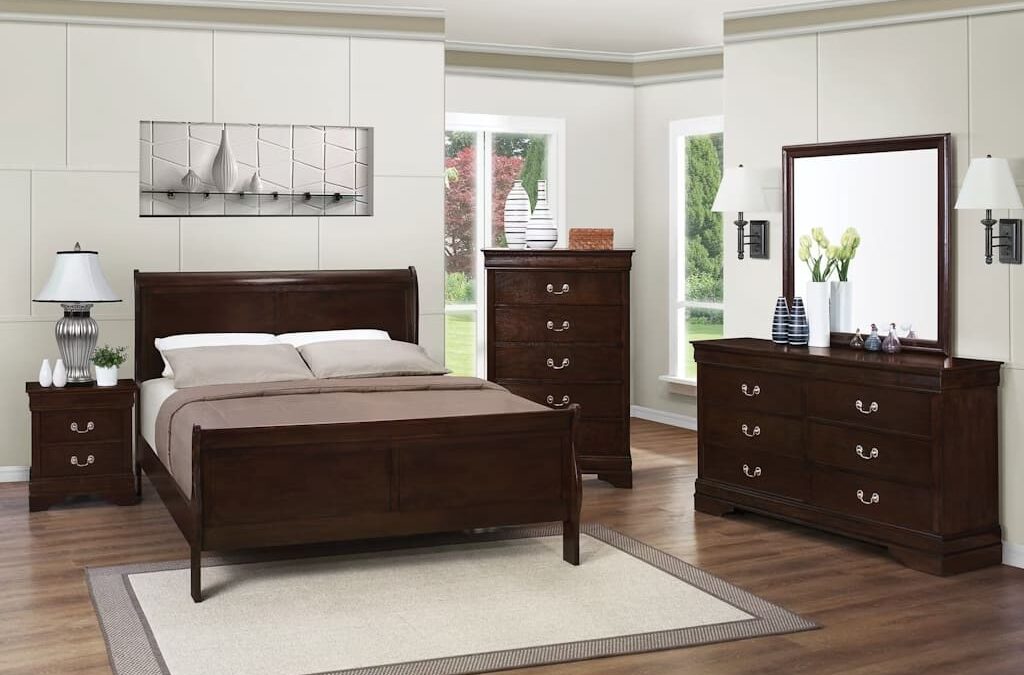 Updating cherry bedroom furniture