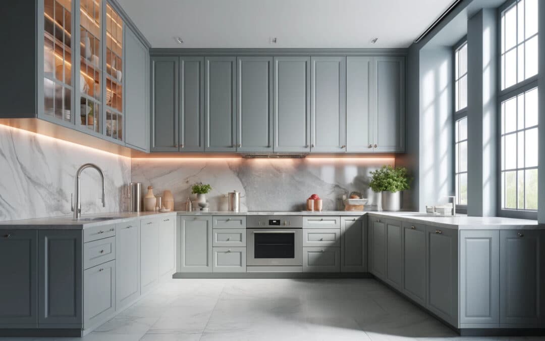 The Benefits of Grey Kitchen Cabinets in Modern Home Design