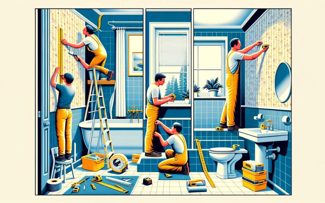 How to Install Wallpaper in Your Bathroom for a Lasting Look