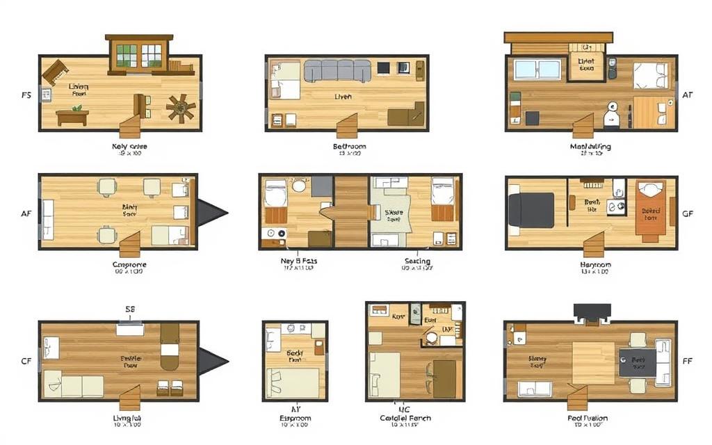 tiny home floor plans