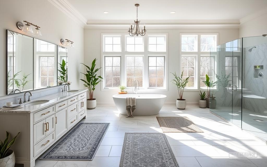 Master Bathroom Size