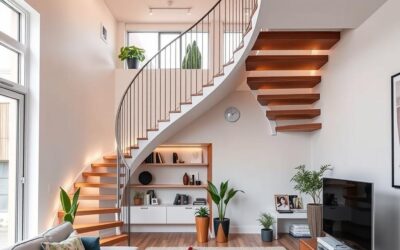 180 Degree Stairs: Space-Saving Home Solutions