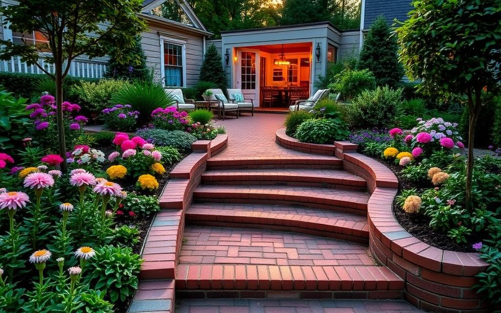 Building Beautiful Brick Steps